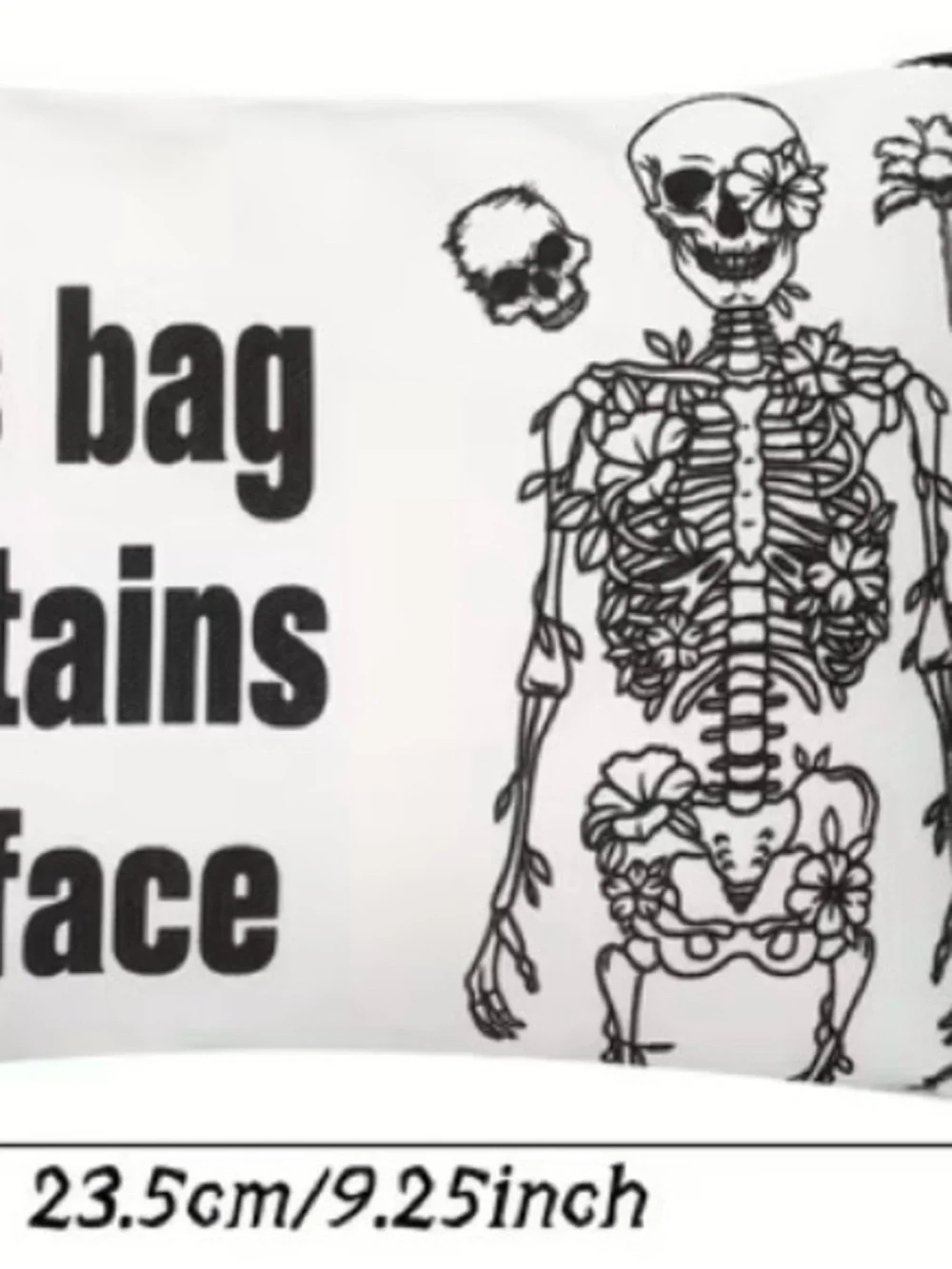 Gothic Skulls/Skeletons Cosmetic Bags Your Choice